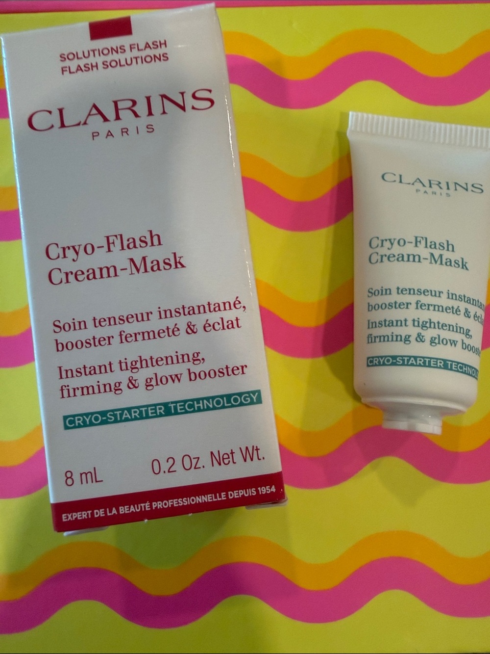 CLARINS CRYO-FLASH CREAM MASK